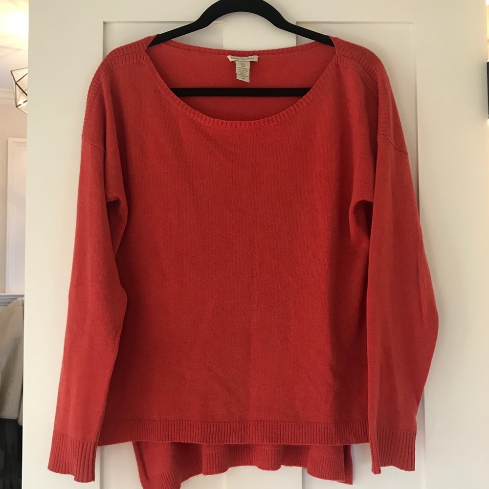White & Warren silk and cashmere sweater